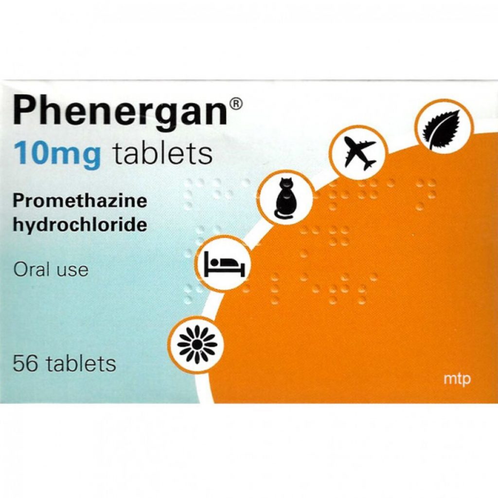 phenergan 10mg for travel sickness