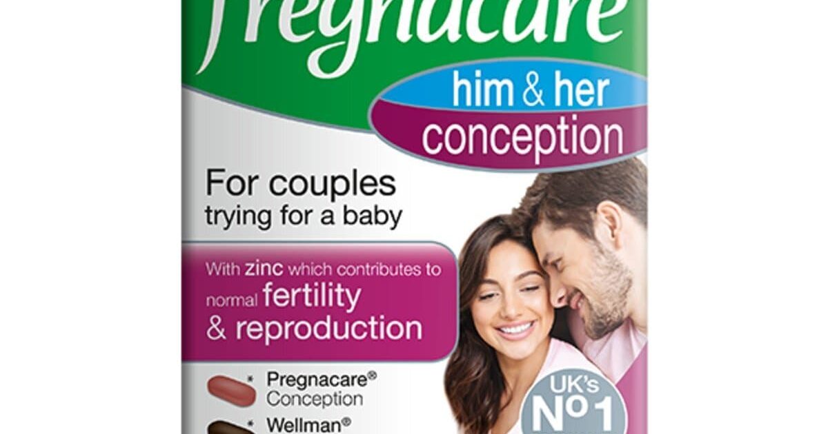 Pregnacare Him & Her Conception Tablets, 60 Tablets