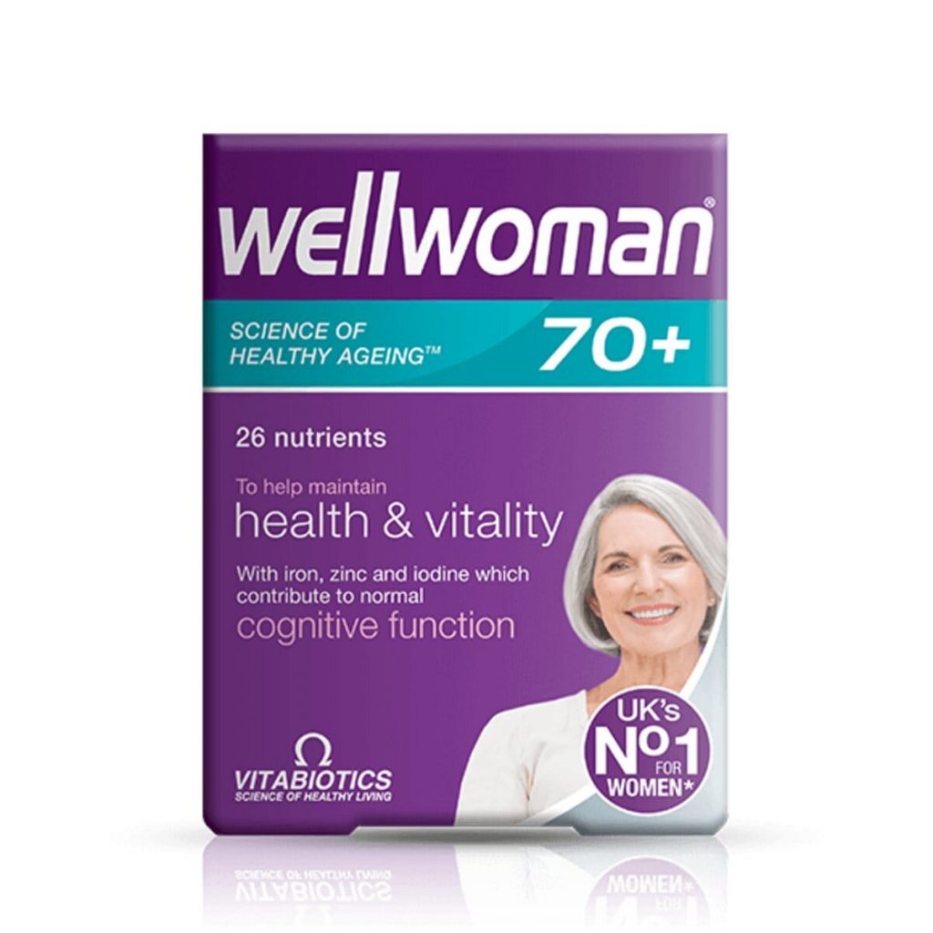 Vitabiotics Wellwoman 70+, 30 Tablets