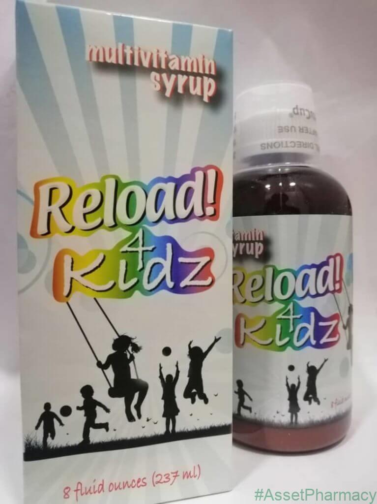 RELOAD 4 KIDZ MULTIVITAMIN SYRUP 237ML Asset Pharmacy