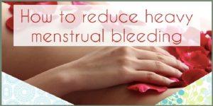 Treatment for heavy periods