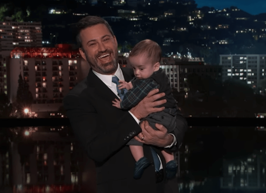 Jimmy Kimmel brought his adorable son Billy on the show, after his heart surgery