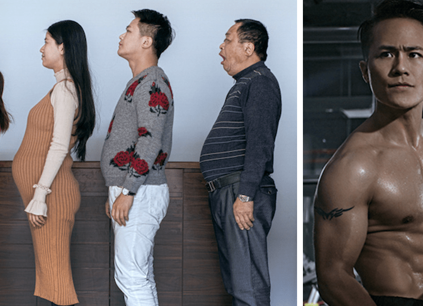 Chinese Family Spends 6 Months Working Out, And Here Are Their Before-And-After Pics