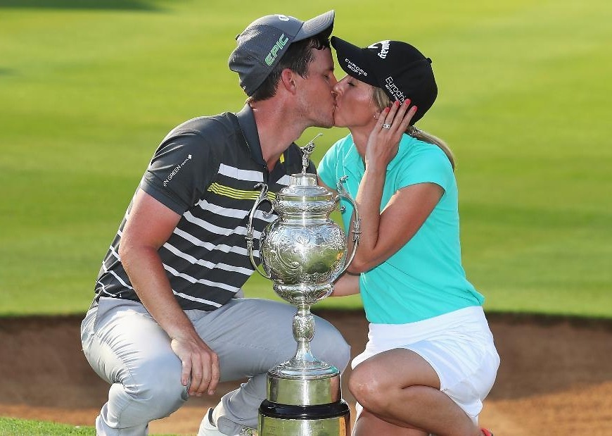 Chris Paisley wins maiden European Tour title … with wife’s helping hand