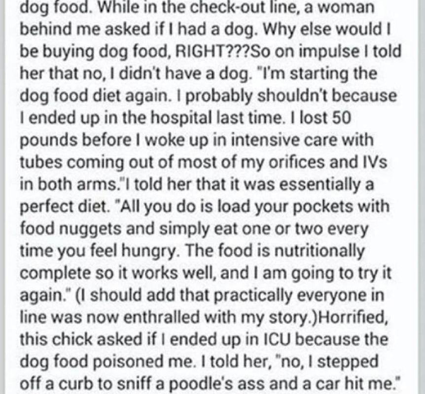 Dog food Diet