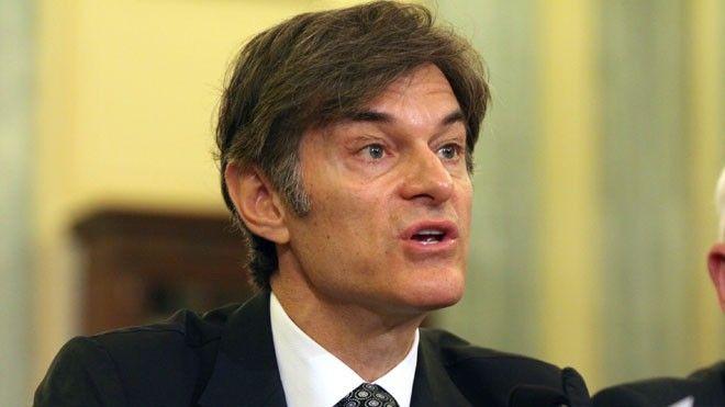 Dr. Oz  had to rescue a sick passenger on his flight