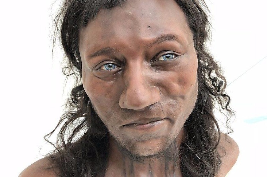 Early Briton had dark skin and blue eyes