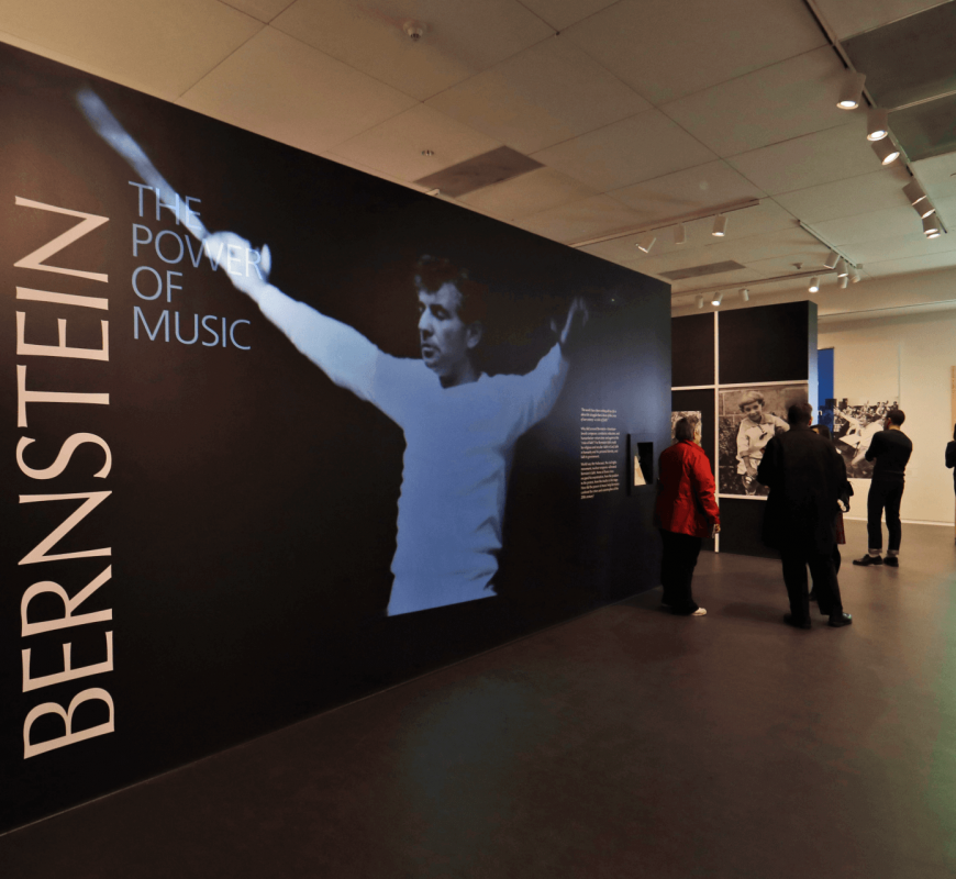 Leonard Bernstein, social activist, is focus of new exhibit