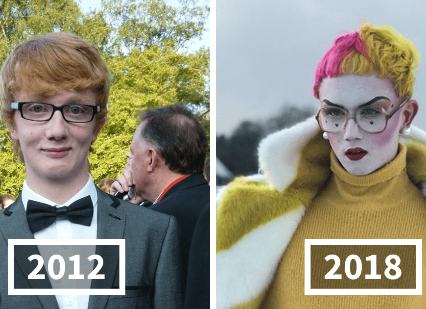 20+ Incredible #2012vs2018 Transformations Prove People Can Become Totally Unrecognizable In Just 6 Years