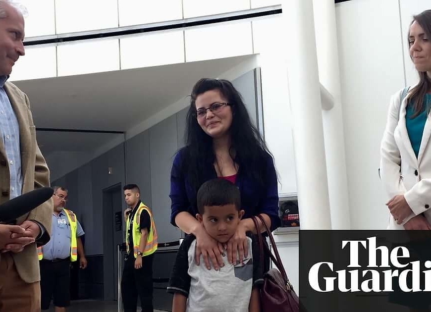 Honduran mother reunites with son amid lawsuit over family separations
