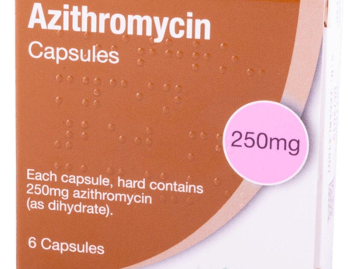 Azithromycin 250mg Capsules, 6 Capsules 