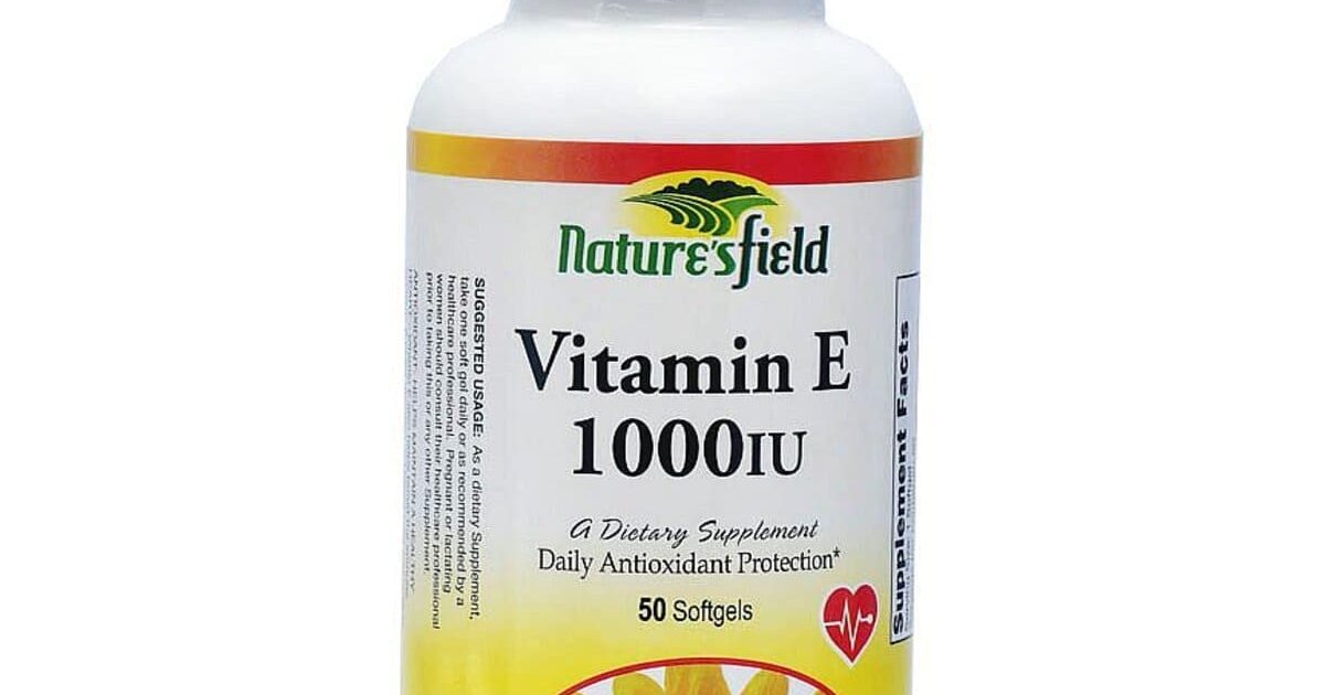 Onhandig Per Gecomprimeerd Natures Field Vitamin E 1000iu Softgels, 50 Softgels - Asset Pharmacy