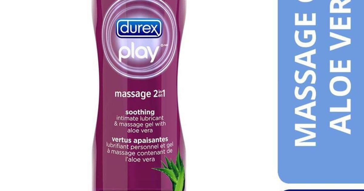 Durex 2 In 1 Massage Lubricant With Aloe Vera, 200ml - Asset Pharmacy
