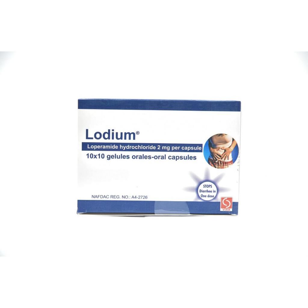 Lodium Capsules Loperamide 2mg 10 Capsules Asset Pharmacy