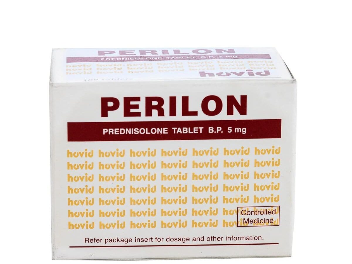 Perilon Tablet - Prednisolone 5mg, 10 Tablets - Asset Pharmacy