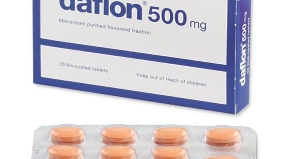 Daflon 500 mg Tablets PharmEx Pharmaceutical Comp.