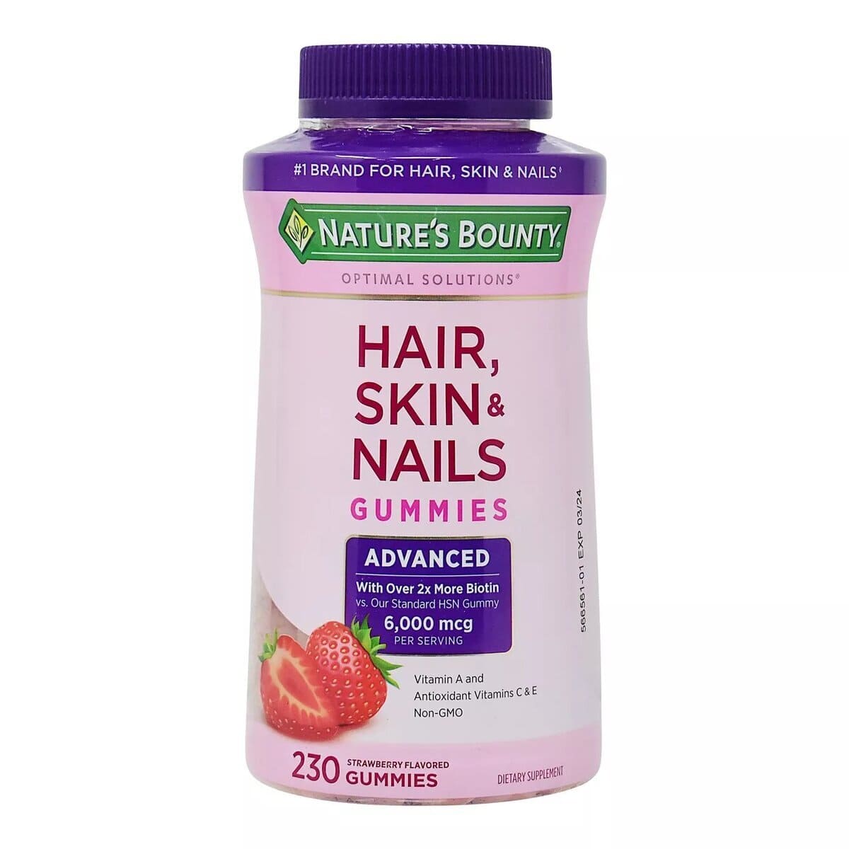 Buy Hair, Skin & Nail Vitamin Tablets for Stronger Hair Growth, Healthier  Nails & Supple Skin – Bliss Welness