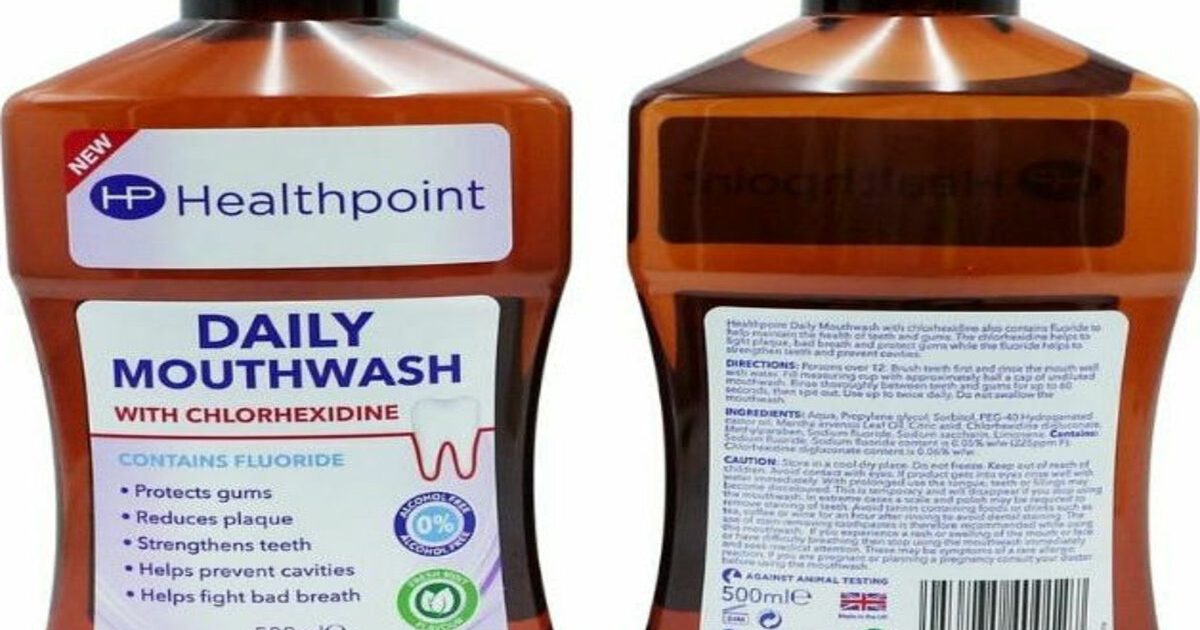 Healthpoint Daily Mouthwash With Chlorhexidine, 500ml Asset Pharmacy